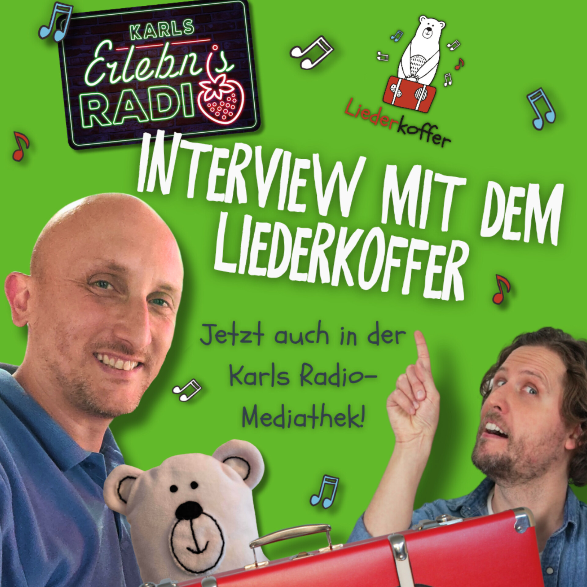 Liederkoffer Interview Karls Erlebnisradio online