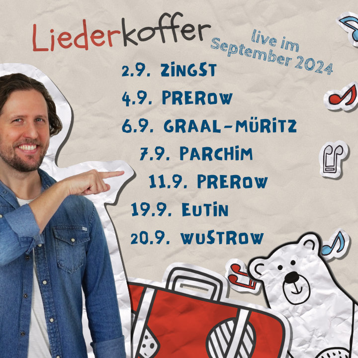 Liederkoffer - live im September 2024